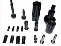 Stud Push - Stainless Steel, Round, Black | Hardened And Ground For Long Life, Optimum Grip, Accuracy, Rigidity, Extended Tool Life