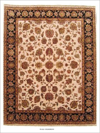 Wool and Silk Carpet