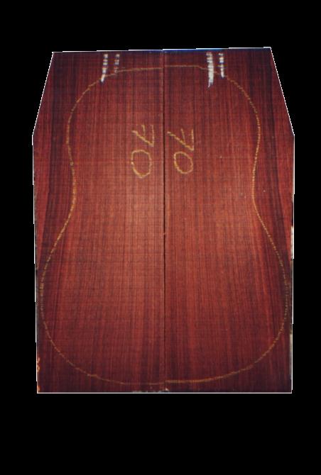 Rose Wood Guitar Back