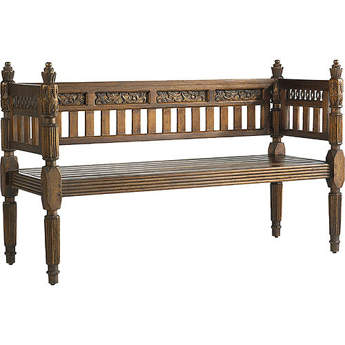 Handcrafted carved sofa chair