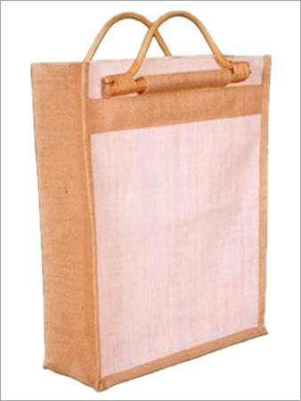 Jute Bag with Hanger Cane Handle By BALAJI AGENCIES