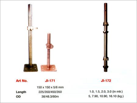 Jacks and Cuplock System - Steel, Variable Dimensions, Powder Coated | Strong, Durable, Versatile, Reliable, Easy Assembly