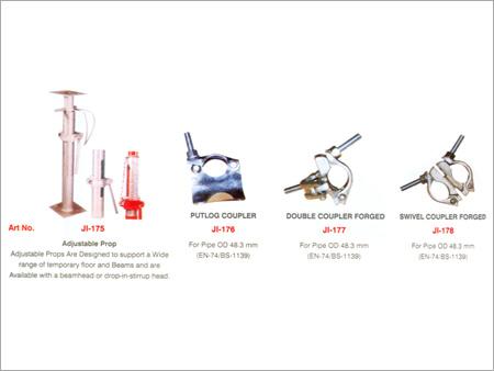 Props and Forged and Steel Clamps