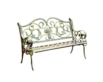 Iron Garden Bench