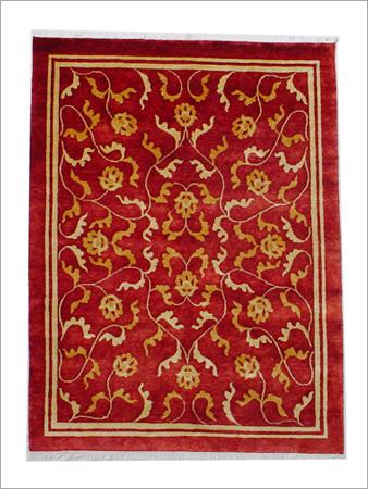 Red Tibetan Carpet