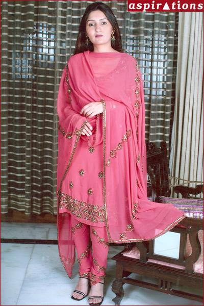 Ethnic Garment - Soft Silk, 54 Inches, Pink | Gold Thread Embroidery, Elegant Design, Comfortable Fit