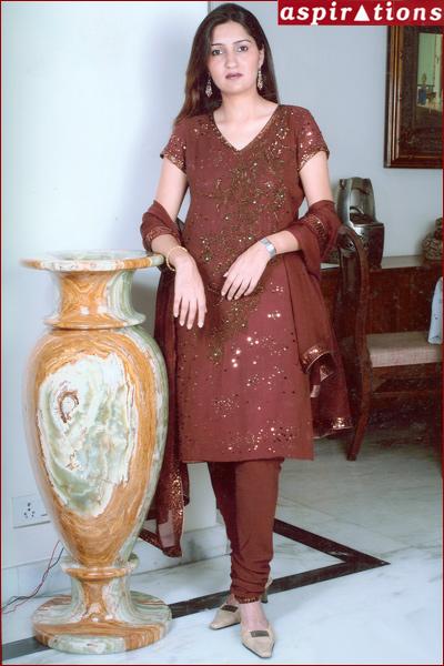 Indian Ethnic Garment - Silk, Various Sizes, Brown | Handcrafted Embroidery, Elegant Design, Comfortable Fit, Stylish Look, Perfect Drape
