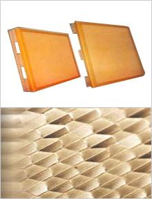 Orange Honey Comb Pallets