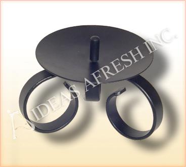 Iron Candle Holder