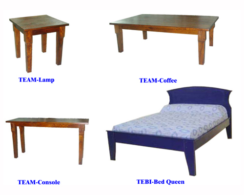 AMER,BIKANA Collection(Coffee table/console/bed)