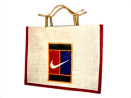 Promotional Bags - Jute Material, 12x15x5 Inches, Beige | Durable, Customizable, Eco-Friendly, Large Capacity, Jute Rope Handles, Screen Printed