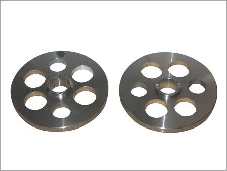 Round Part With Drilling on VMC