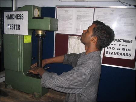 Hardness testing