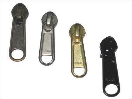 Polished Metal Zip Slider