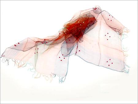 Silk Silk Blended Fabrics and Scarves