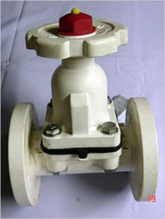 PP Diaphragm Valve Flanged End