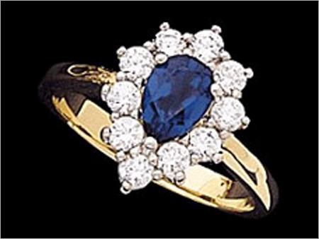Sapphire and Diamond Ring