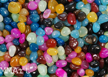 Tumbled High Glossy Polished Stone and Onyx Pebbles