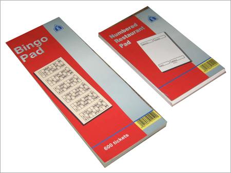 Bingo Ticket Pad