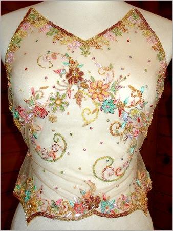 Hand Embroidery on Fashion Garments