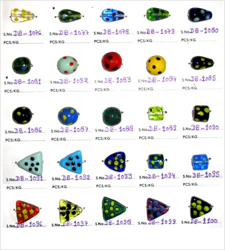 Printed Glass Beads