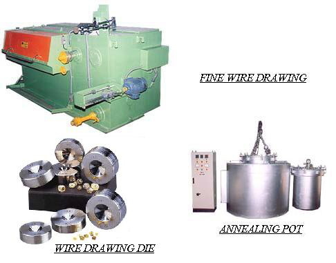 Fine Wire Drawing Machine and Annealing Pot