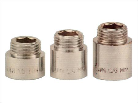 Extancen Pcs. - Brass, 1/2" to 1" NPT Threads, Chrome Finish | Durable, Corrosion-Resistant, Leakproof Seal