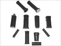 Rubber Foot Rest And Handle Grips - Oe Specifications Designed, Maximum Life And Comfort For Bikes And Three Wheelers