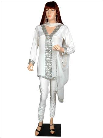 Designer Crepe Salwar Suit