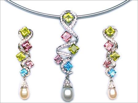 Gemstone Jewellery Set