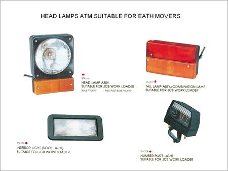 Head Lamps Suitable for Eath Movers