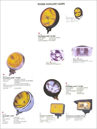 Round Auxiliary Lamps