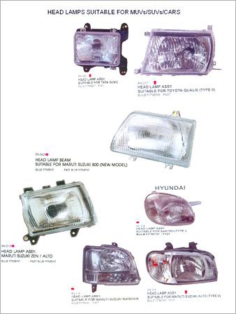 Head Lamp suitable for MUV-SUV Cars