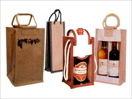 Jute Wine Bags