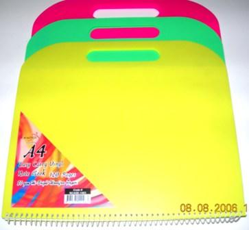 Easy Carry Vinyl Notebook