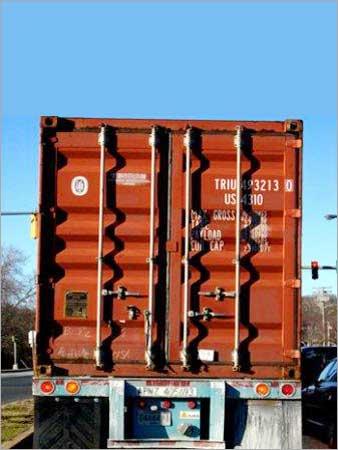Rear of Truck Freight - Steel 20ft/40ft ISO 6346 | Secure Transport Durable Design Cargo Protection