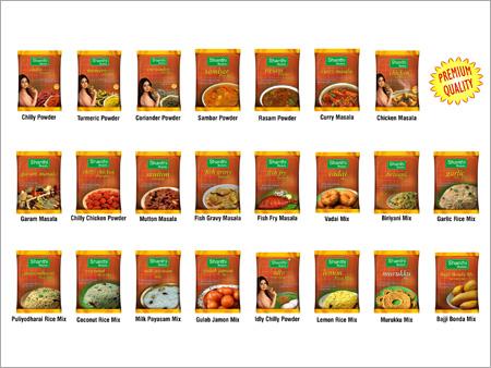 All kinds of Masala Pack