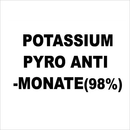 Potassium Pyroantimonate - H2K2O7Sb2, CAS No 12208-13-8 | Pharmaceutical Intermediate, Shelf Life 60 Months, HS Code 28352400