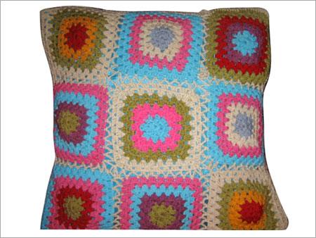 Crochet Cushion Cover