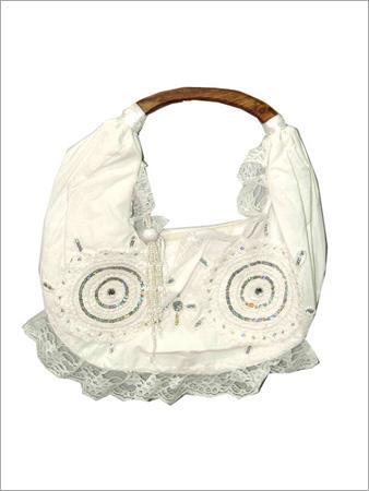 Cotton Bag with Embroidery