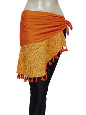 Ruffled-sarong