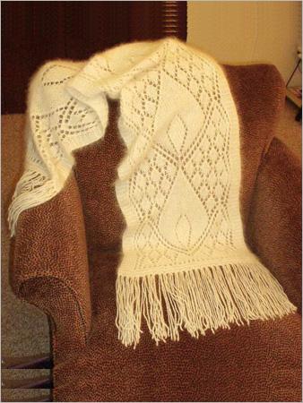 Angora Shawl