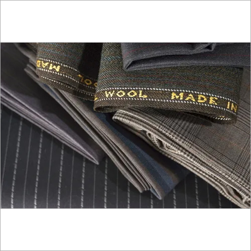Polyester Wool Suiting Fabric