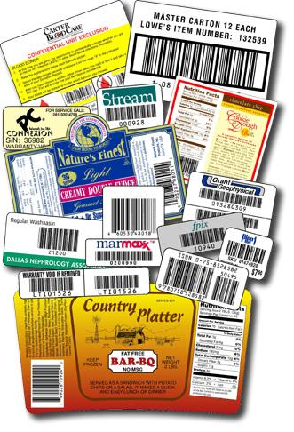 Bar Code Labels