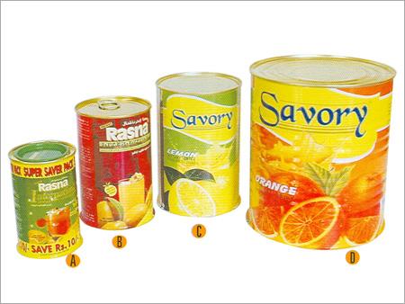 Fruit Concretrate Cans
