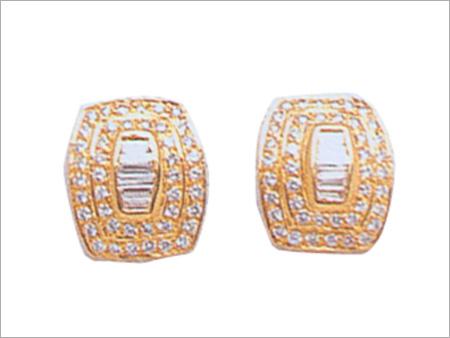 Gold & Diamond Earrings