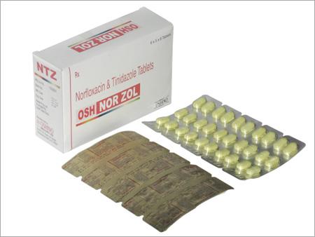 Norfloxacin-500 and Tinidazole Tablets