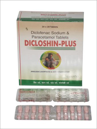 Diclofenac Sodium & Paracetamol Tablets
