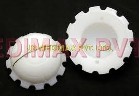 Acetabular Cup - Biocompatible Polymer, 41-56mm Diameter | Durable, Scratch Proof, Smooth Polished Finish