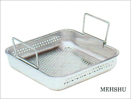 Sterilizing Tray of Perforated Steel